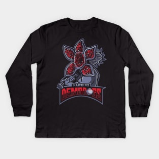 Hawkins Demodogs Kids Long Sleeve T-Shirt